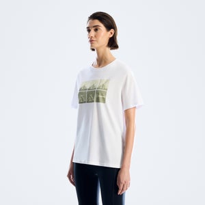 Mountainscape Essential-Tee für Damen - Weiß