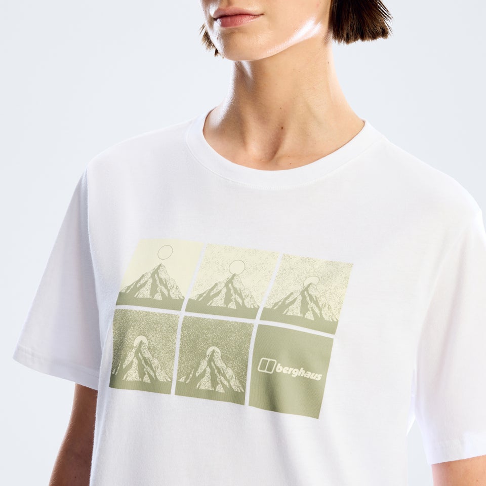 Women's Mountainscape Essential Tee - White