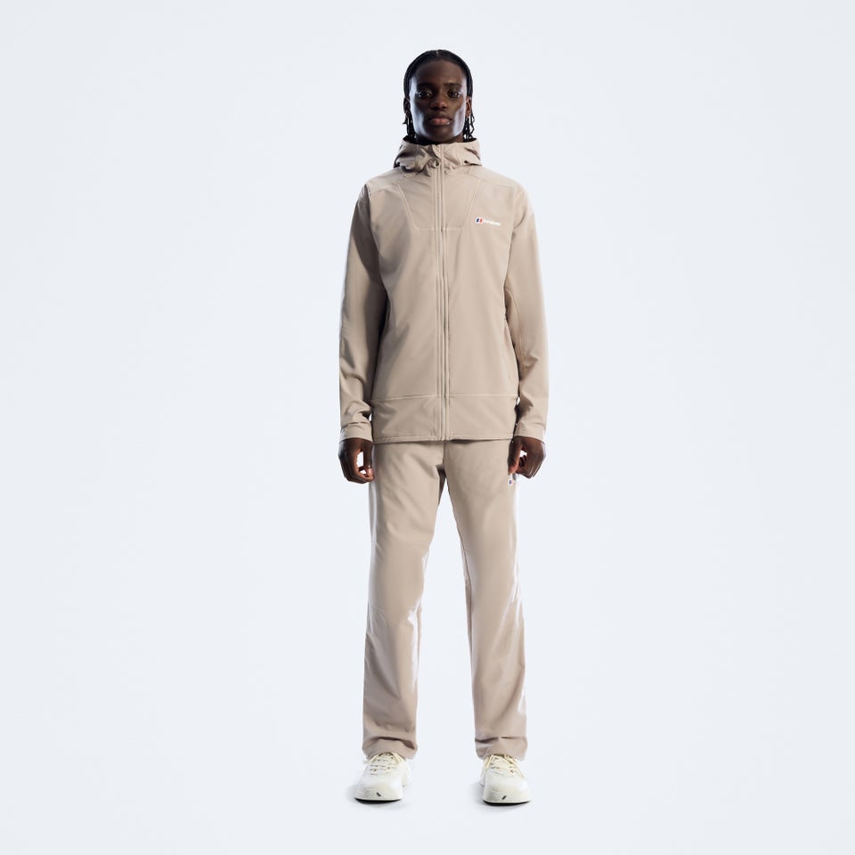 Men's Greenbank Hooded Jacket - Taupe