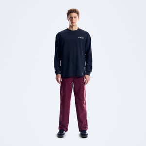 Big Wall Hose für Herren - Dunkellila