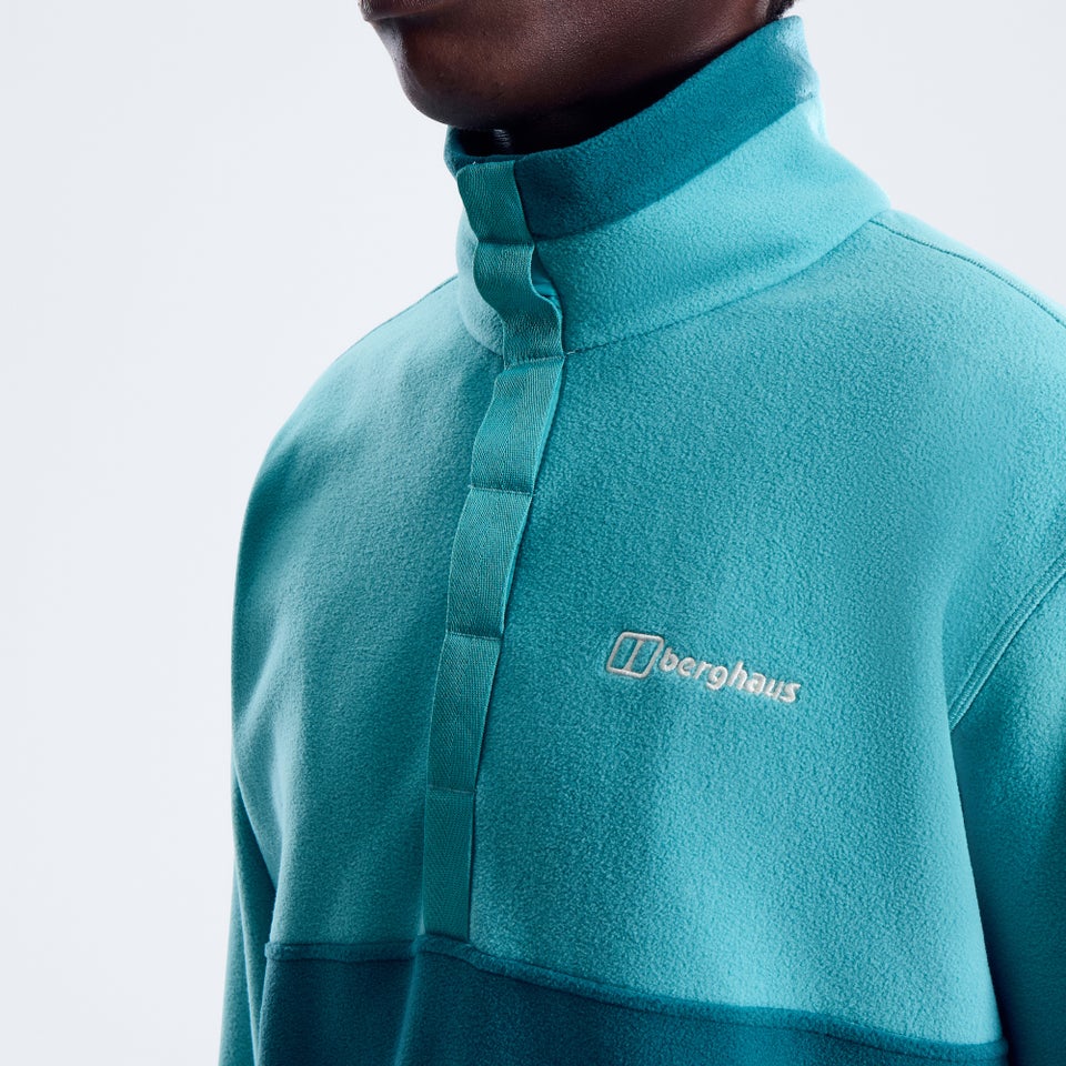 Men's Felltop Snap Fleece Pullover - Blue