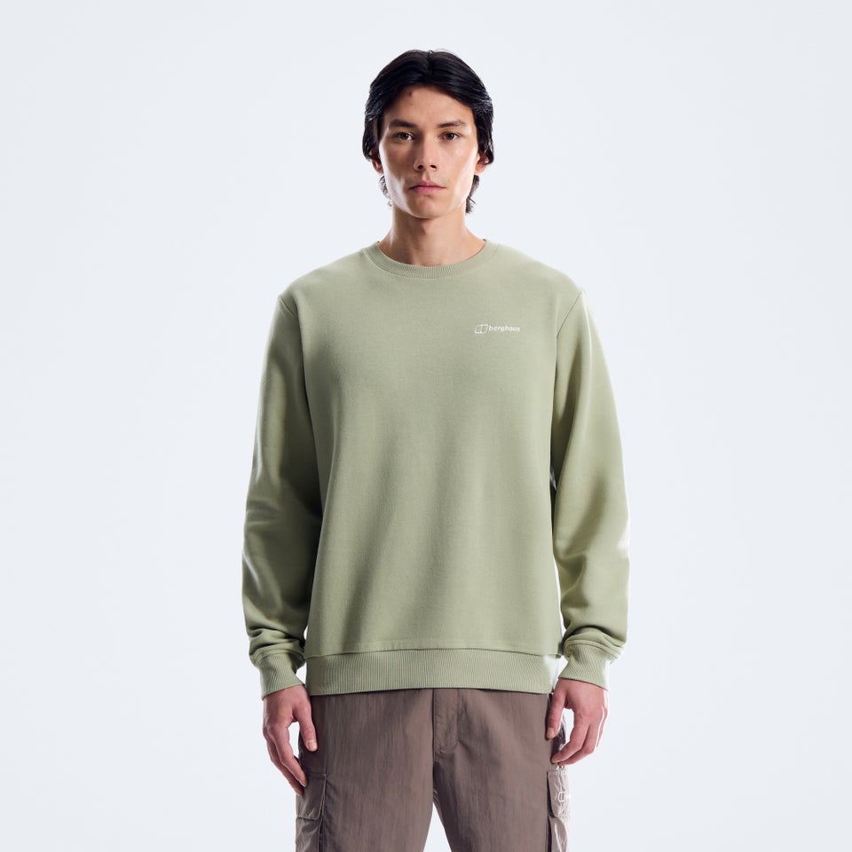 Logo Pullover für Herren - Hellgrün