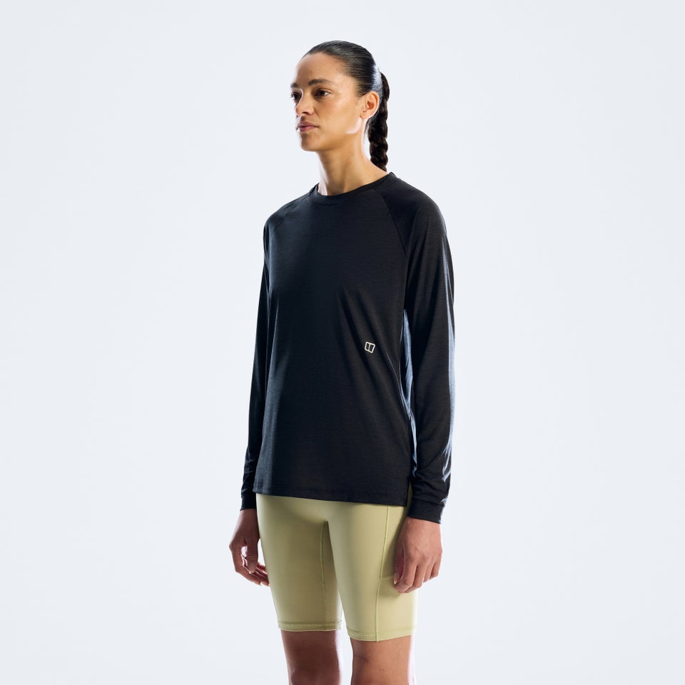 Women's Ivyhill Light Long Sleeve Tech Tee - Black