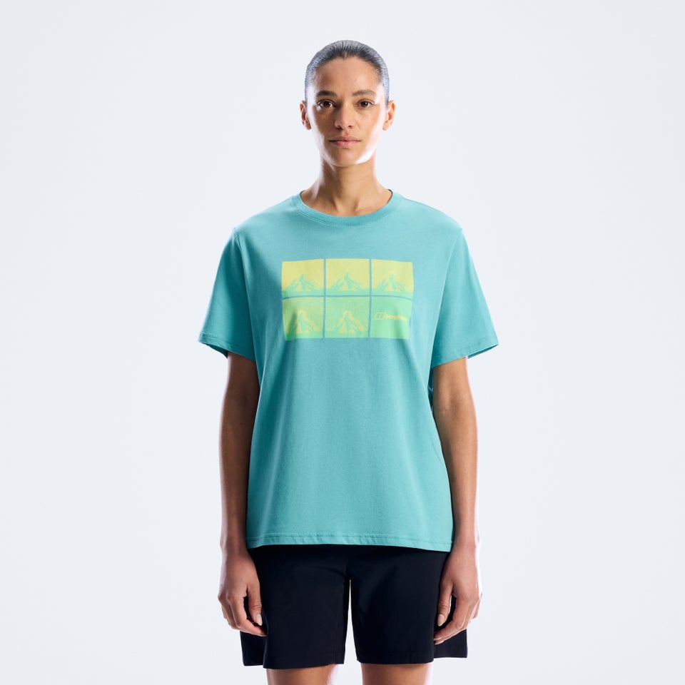 Women's Mountainscape Essential Tee - Blue