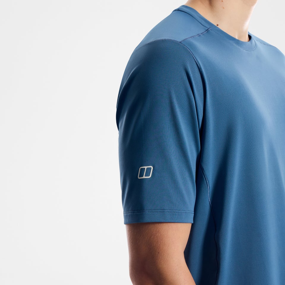 Men's Bowburn Tech Tee - Blue