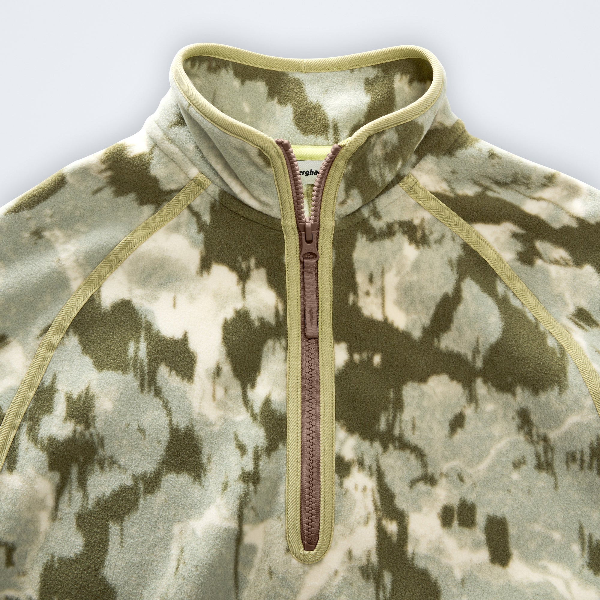 Women's Bamburgh Half Zip Fleece - Green | Berghaus Women's Bamburgh Half Zip Fleece - Green | Berghaus