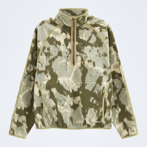 Women's Bamburgh Half Zip Fleece - Green