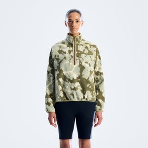 Women's Bamburgh Half Zip Fleece - Green