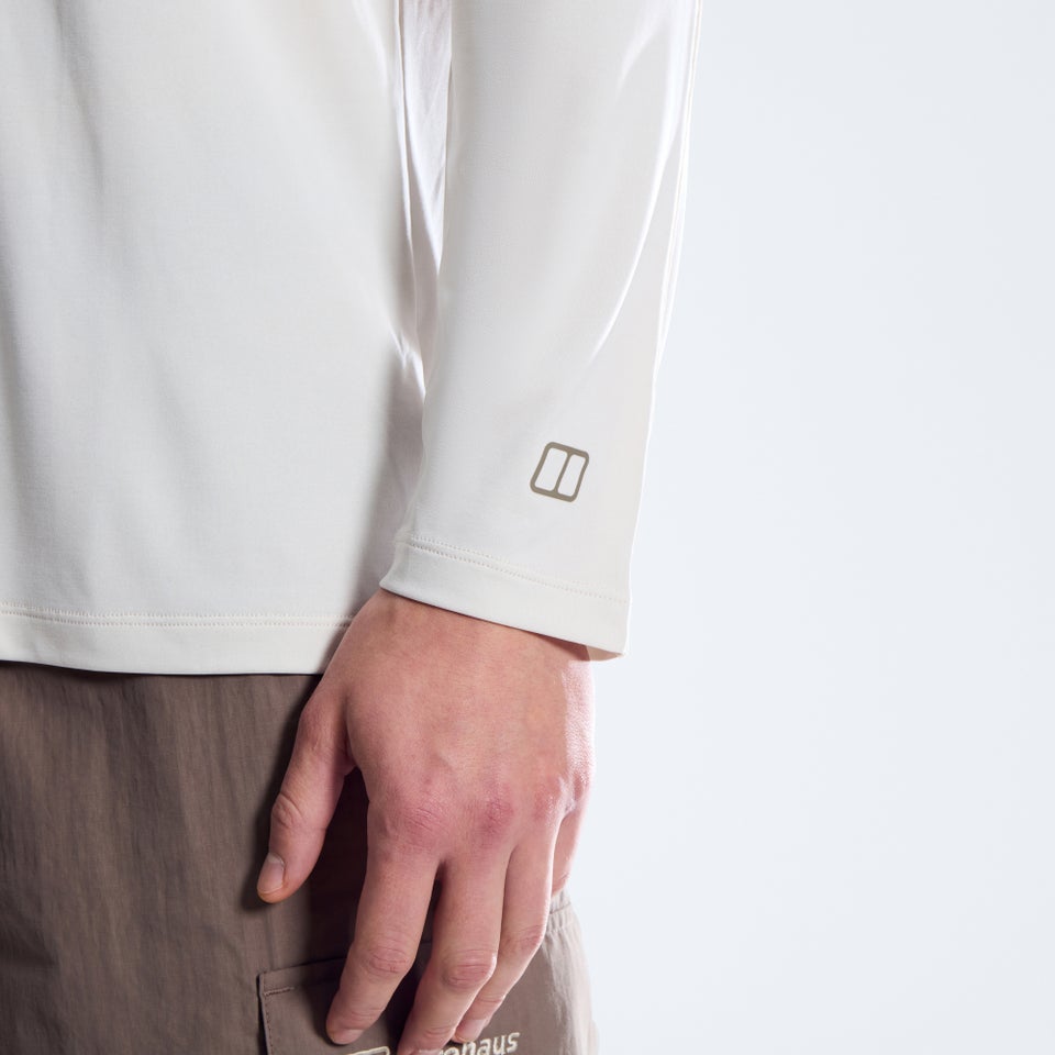 Men's Ivyhill Light Long Sleeve Tech Tee - Grey