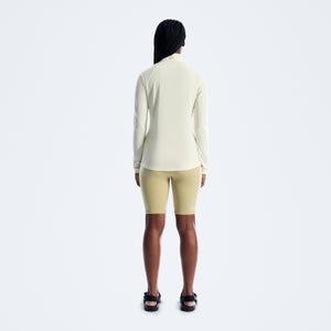 Women's 24/7 Half Zip Long Sleeve Tech Tee - Grey