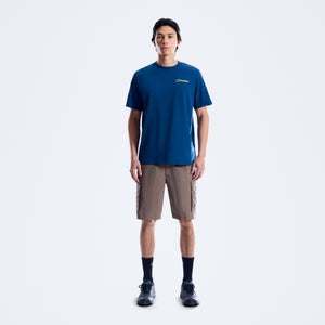 BERGHAUS MTN MATRIX ESSENTIAL TEE AM DkBLU - L