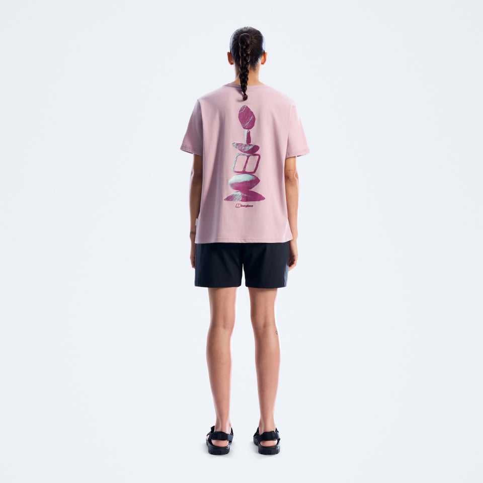 Women's Cairn Essential Tee - Purple