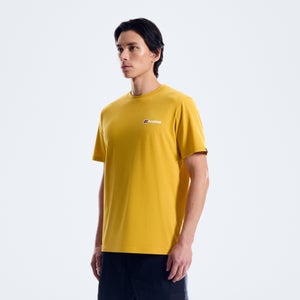 Men's Berghaus Class Logo Tee - Yellow
