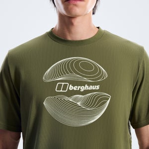 Men's Curvature Essential Tee - Green