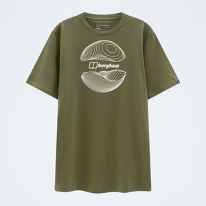Men's Curvature Essential Tee - Green