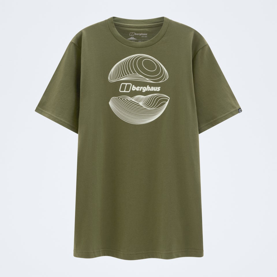 Men's Curvature Essential Tee - Green