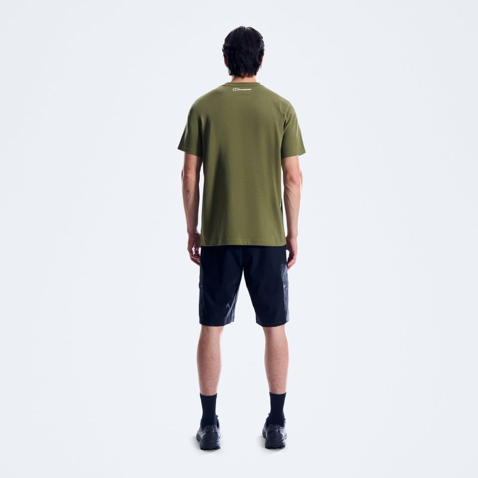 Men's Curvature Essential Tee - Green
