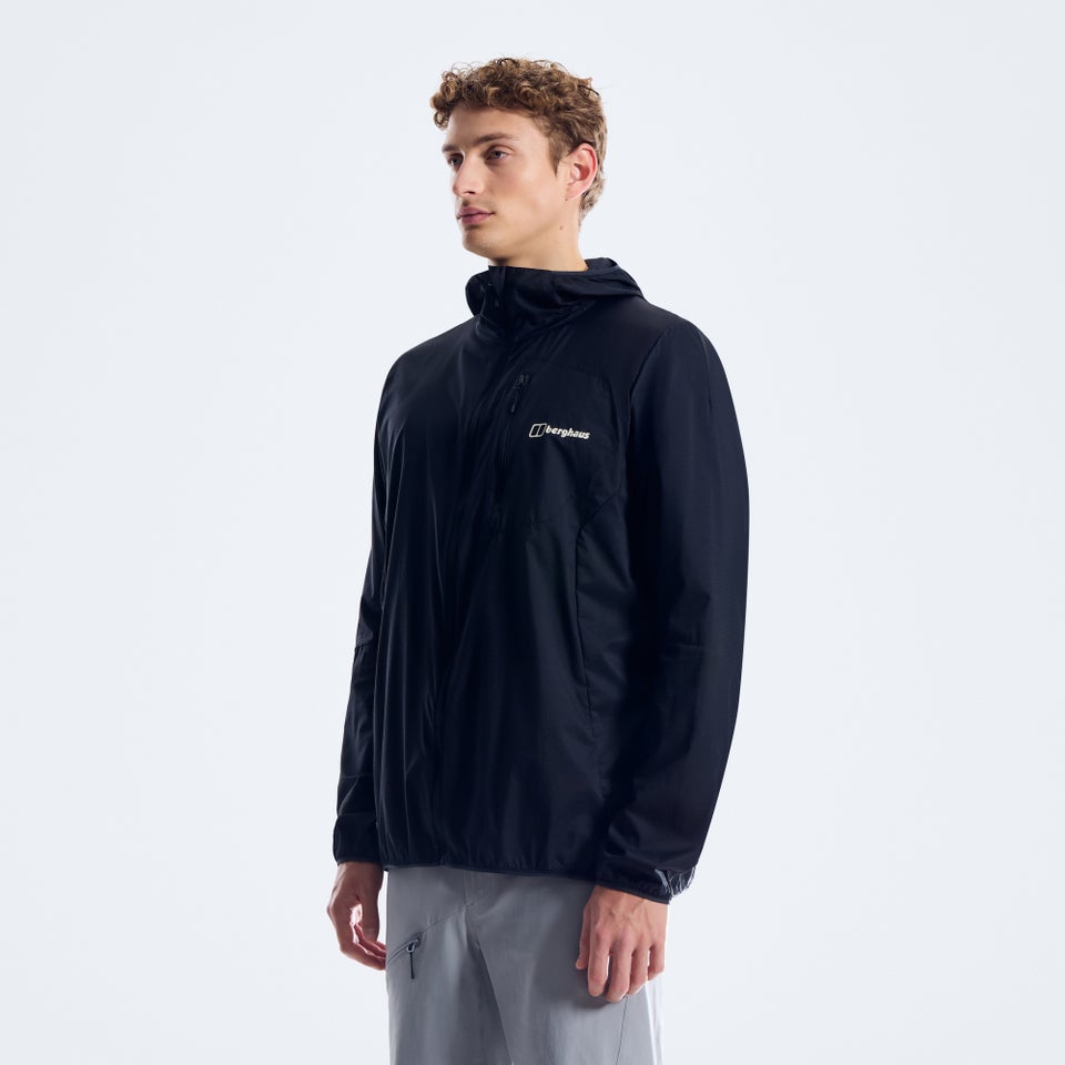 Men's Pendower Wind Jacket - Black