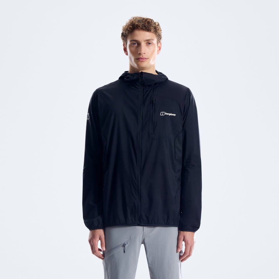 Men's Pendower Wind Jacket - Black