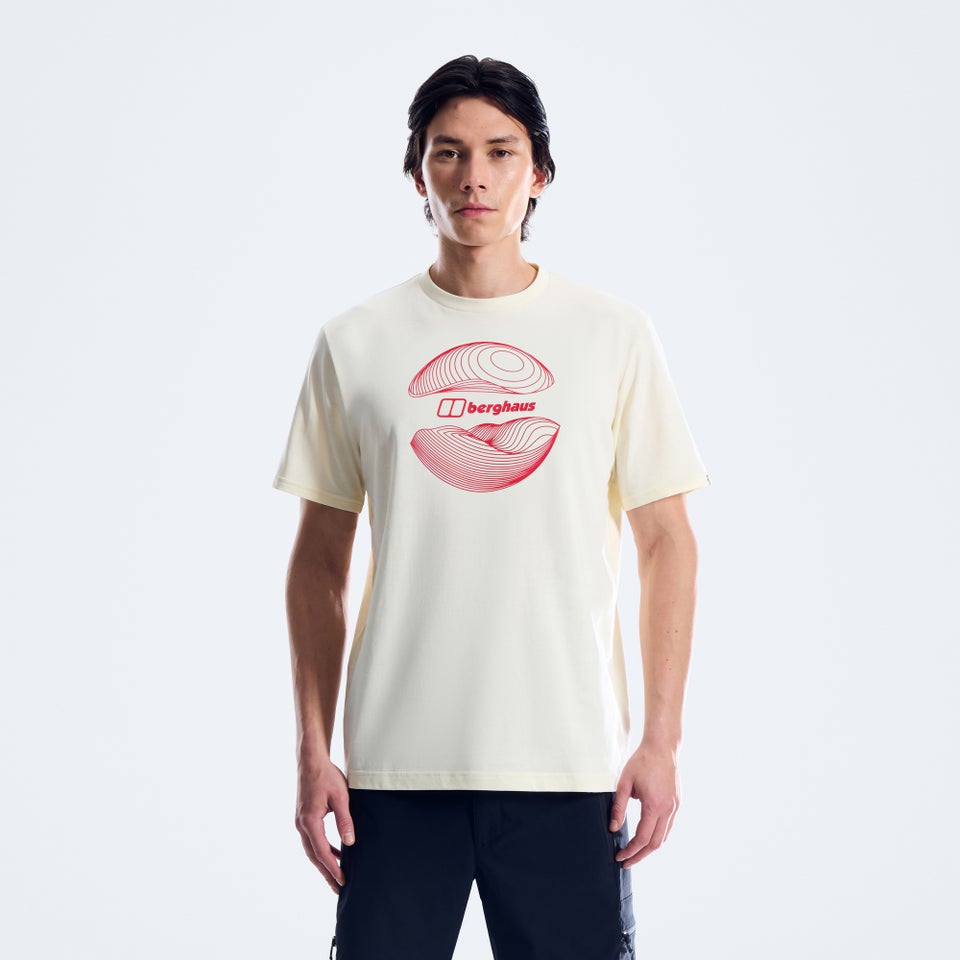 Men's Curvature Essential Tee - Grey