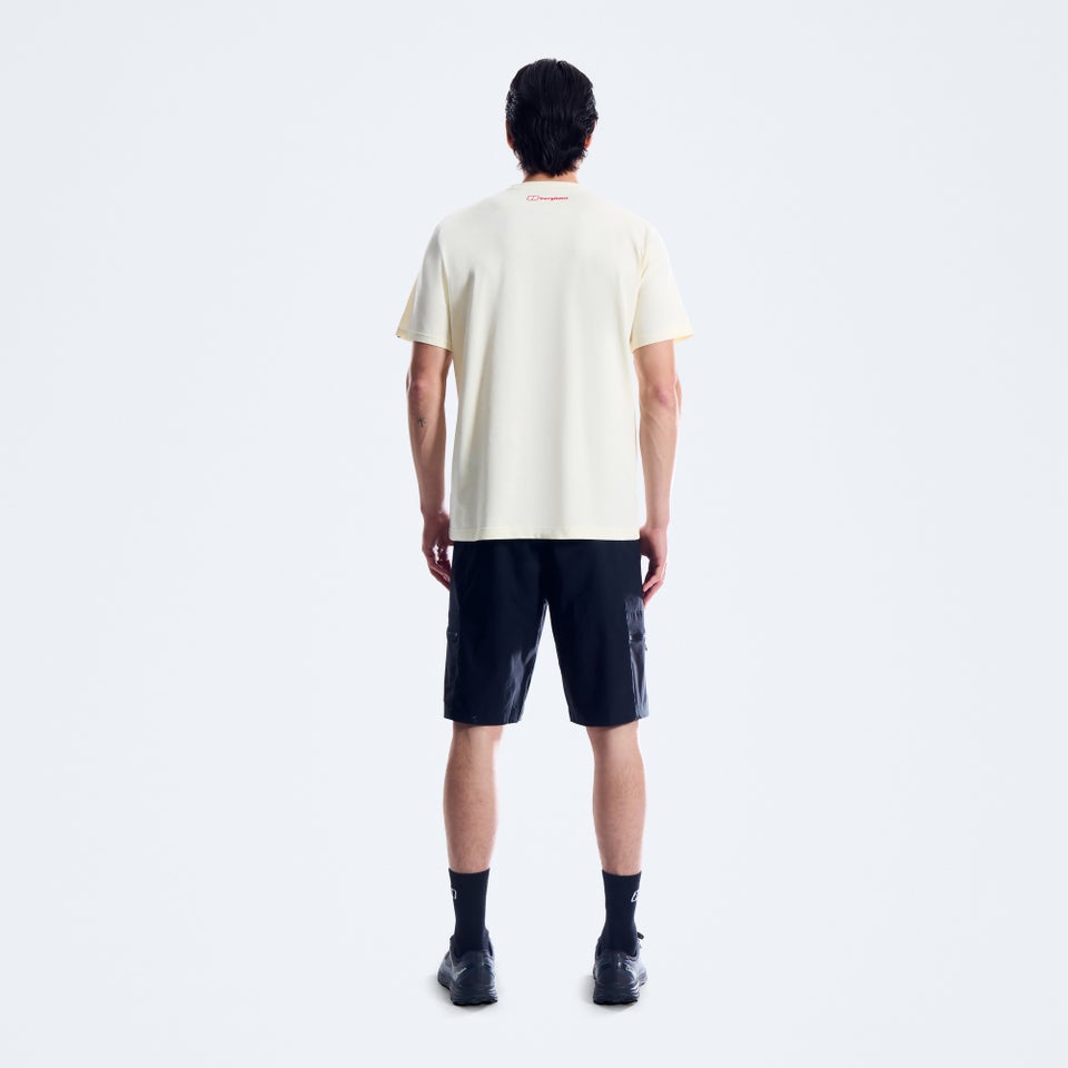 Men's Curvature Essential Tee - Grey