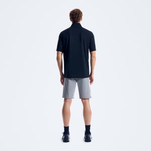 Men's Bowburn Half Zip Tech Tee - Black