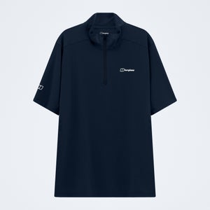 Men's Bowburn Half Zip Tech Tee - Black