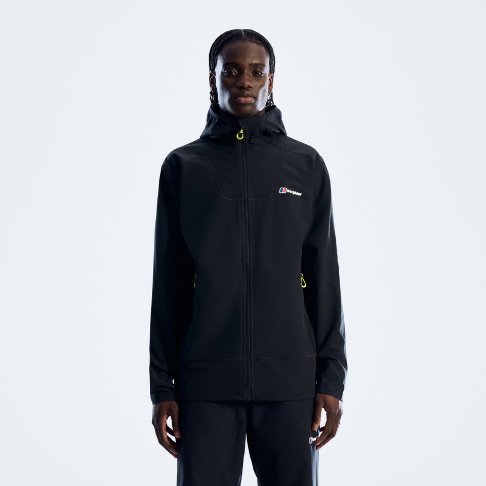 Men's Greenbank Hooded Jacket - Jet Black