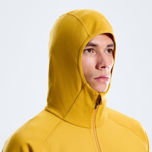 Trawden Hybrid-Jacke für Herren - Dunkelgelb