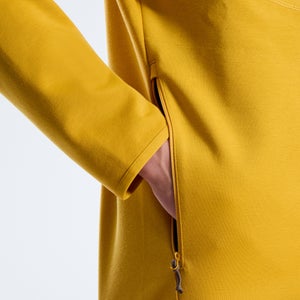 Trawden Hybrid-Jacke für Herren - Dunkelgelb