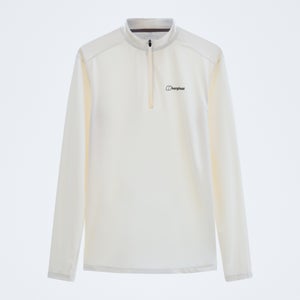 Men's 24/7 Half Zip Long Sleeve Tech Tee - Grey