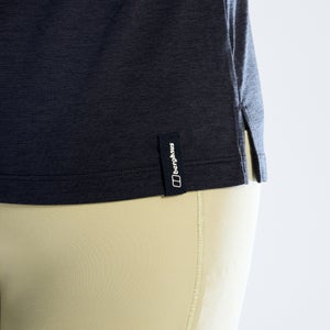 Ivyhill Light Tech-Tee für Damen - Schwarz