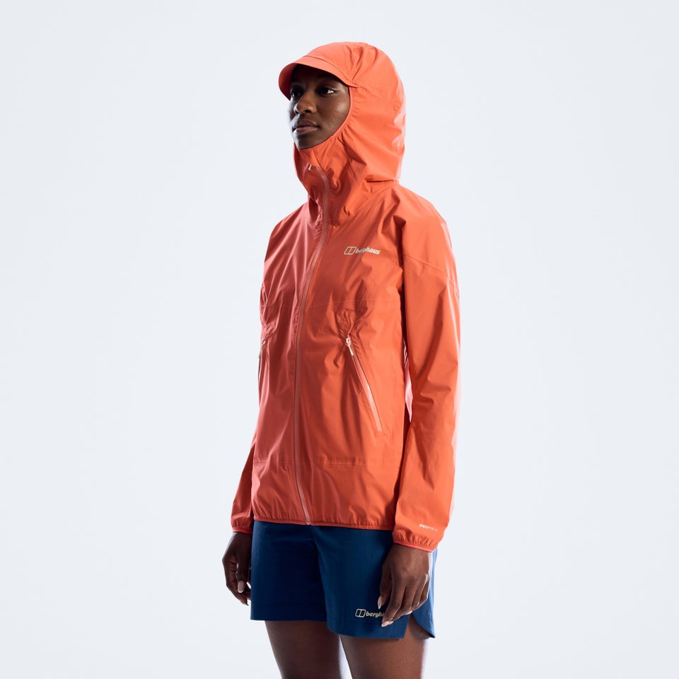 Women's Rain-Motion Jacket - Orange