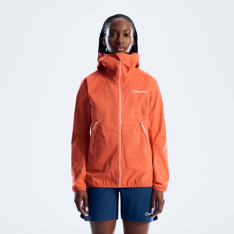 Women's Rain-Motion Jacket - Orange