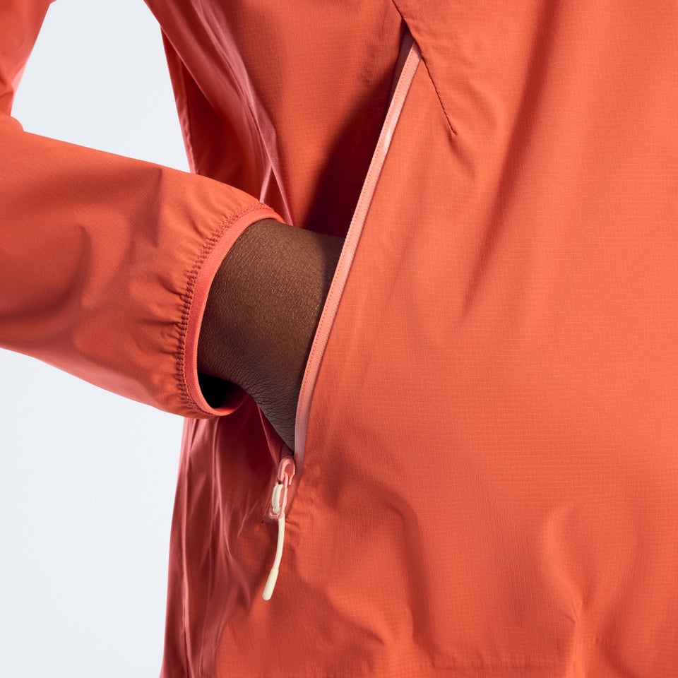 Women's Rain-Motion Jacket - Orange