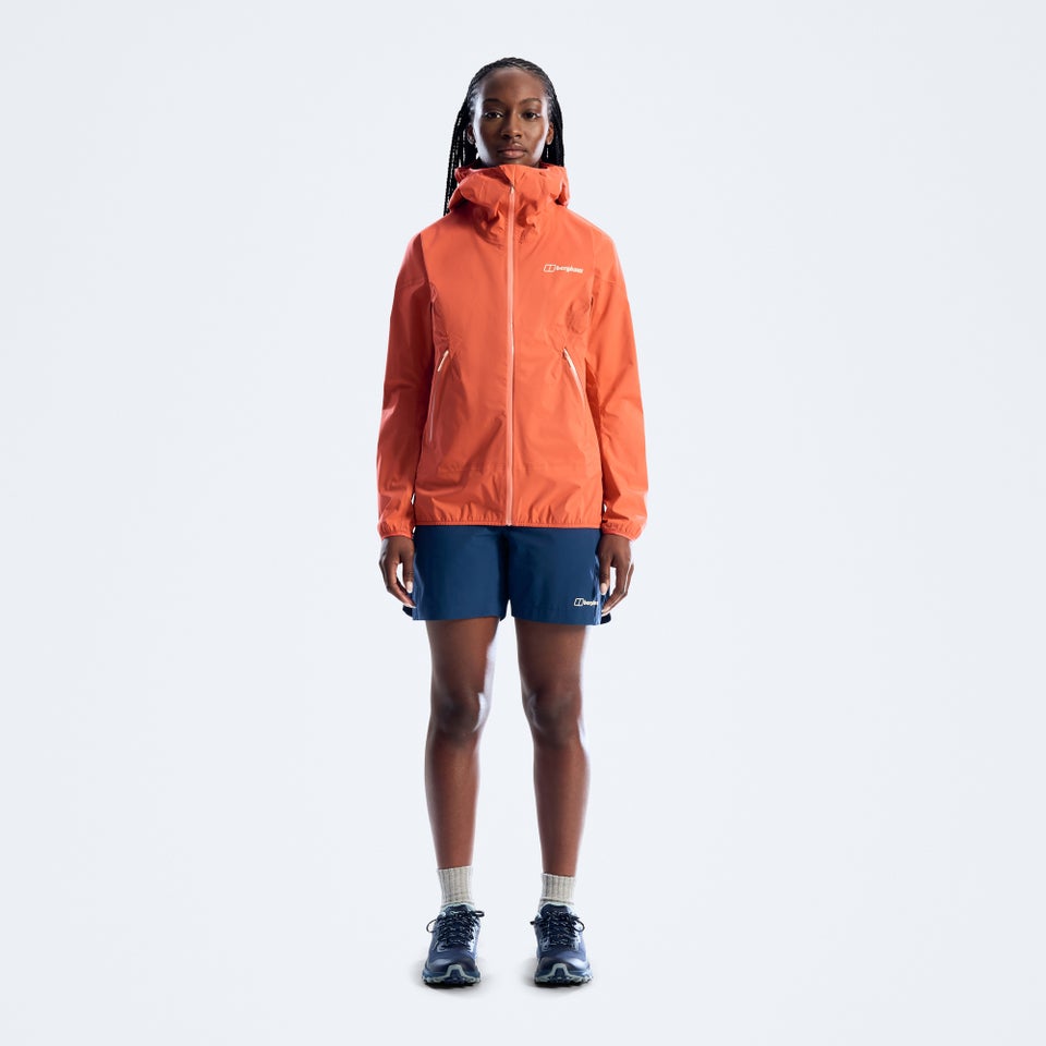 Women's Rain-Motion Jacket - Orange