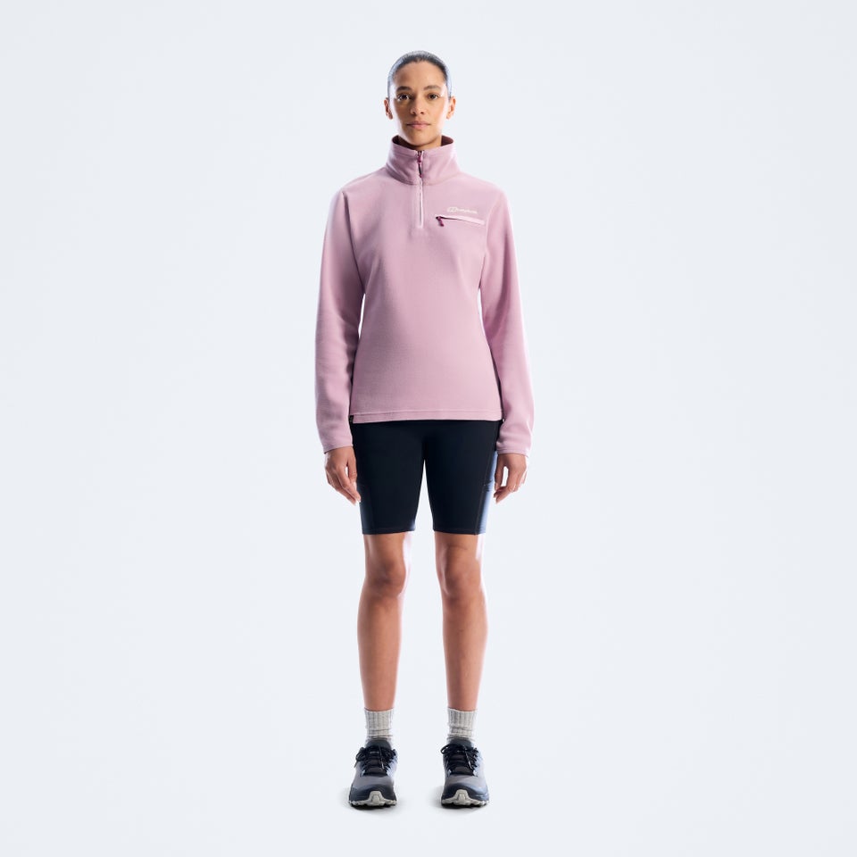 Women's Prism 2.0 Micro Half Zip Polartec Fleece - Purple