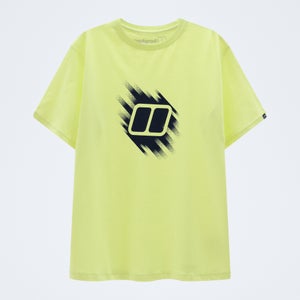 Men's Sketched Blocks Essential Tee - Green