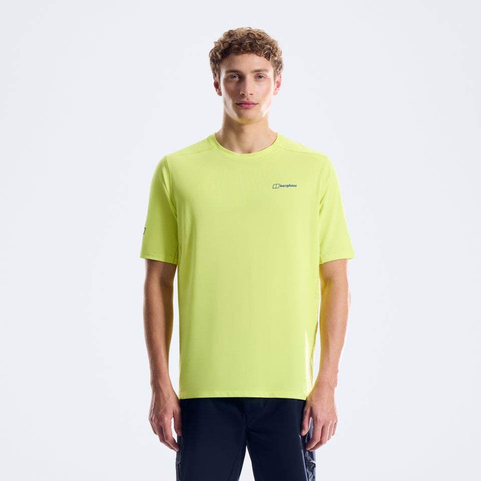 Men's Bowburn Tech Tee - Light Yellow