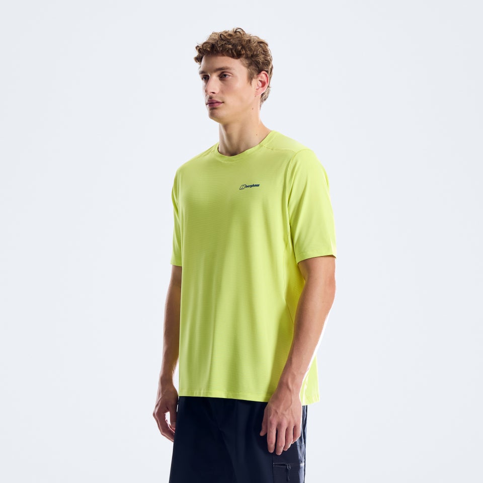 Men's Bowburn Tech Tee - Light Yellow