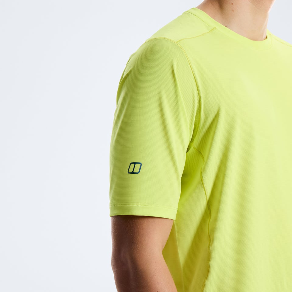 Men's Bowburn Tech Tee - Light Yellow