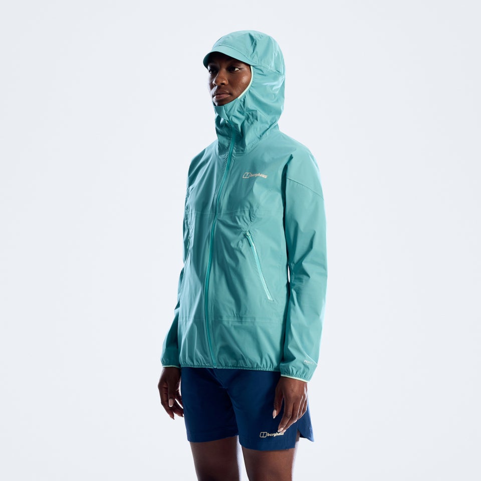 Women's Rain-Motion Jacket - Light Blue