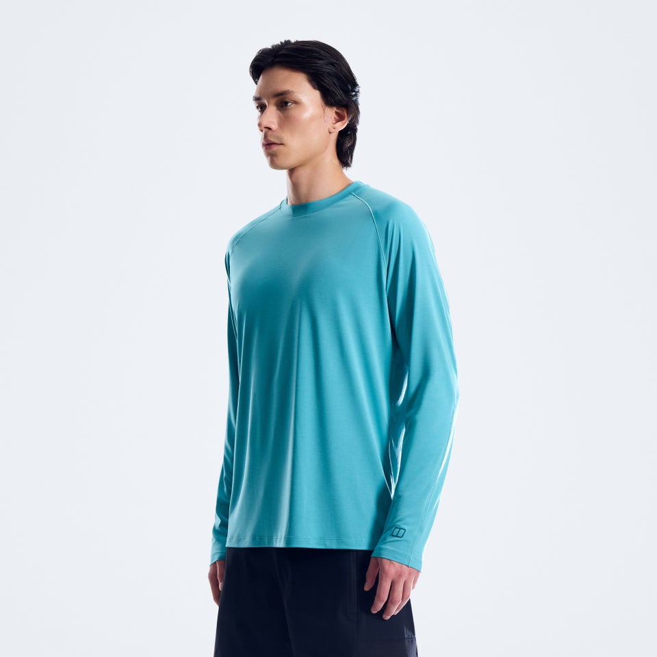 Men's Ivyhill Light Long Sleeve Tech Tee - Blue