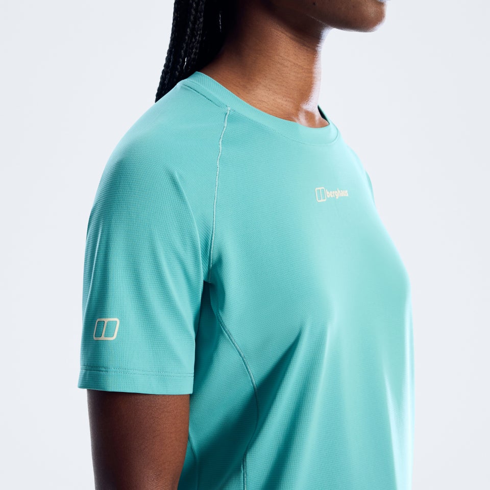 Bowburn Tech-T-Shirt für Damen - Hellblau