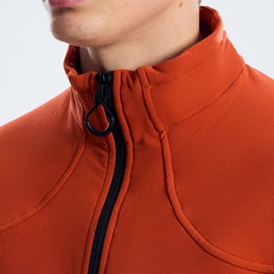 Men's Big Wall Half Zip - Orange