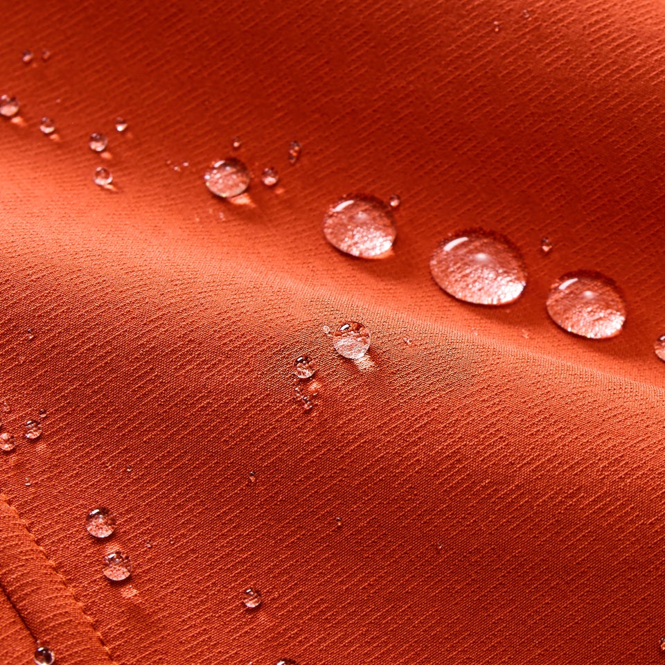 Men's Big Wall Half Zip - Orange