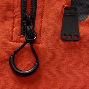 Men's Big Wall Half Zip - Orange