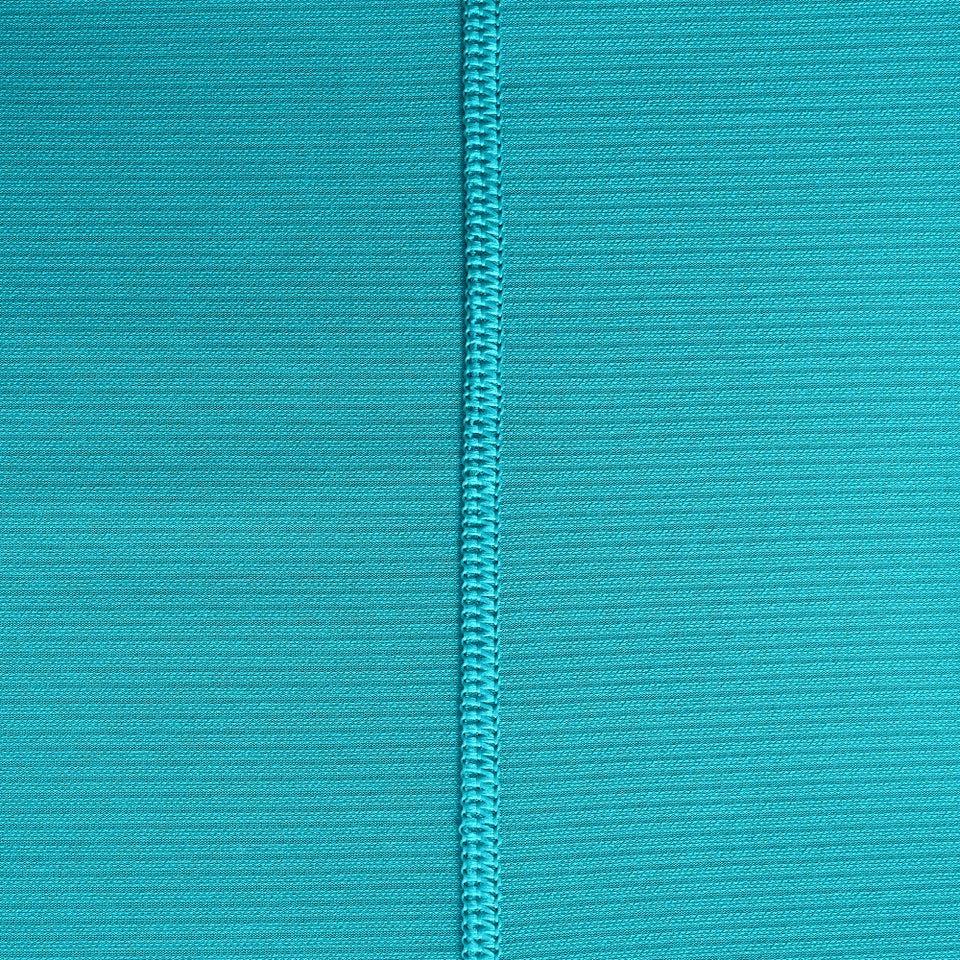 24/7 Half Zip Langarm-Shirt für Herren - Hellblau