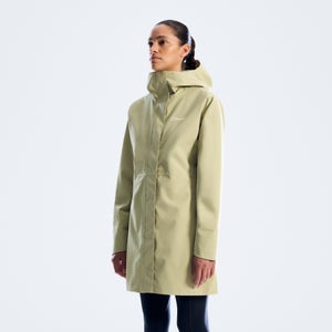 Women's Omeara Long Waterproof Jacket - Green