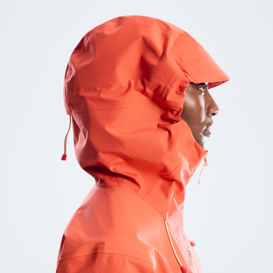 Women's Ridge-Seeker Waterproof Jacket - Orange